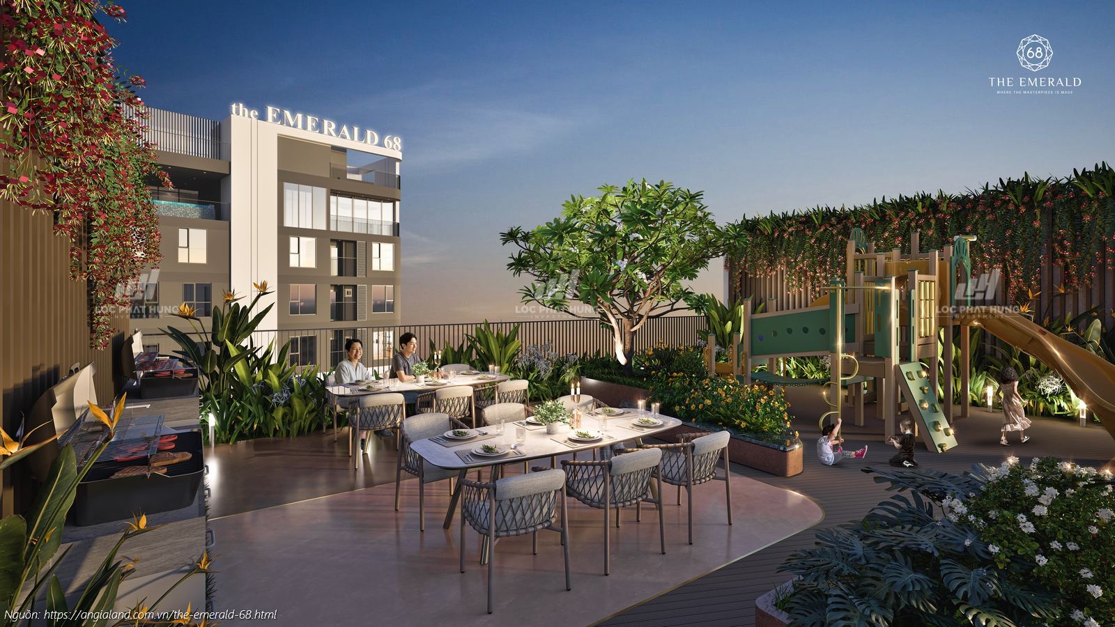 Khu vui chơi trẻ em dự án The Emerald Boulevard