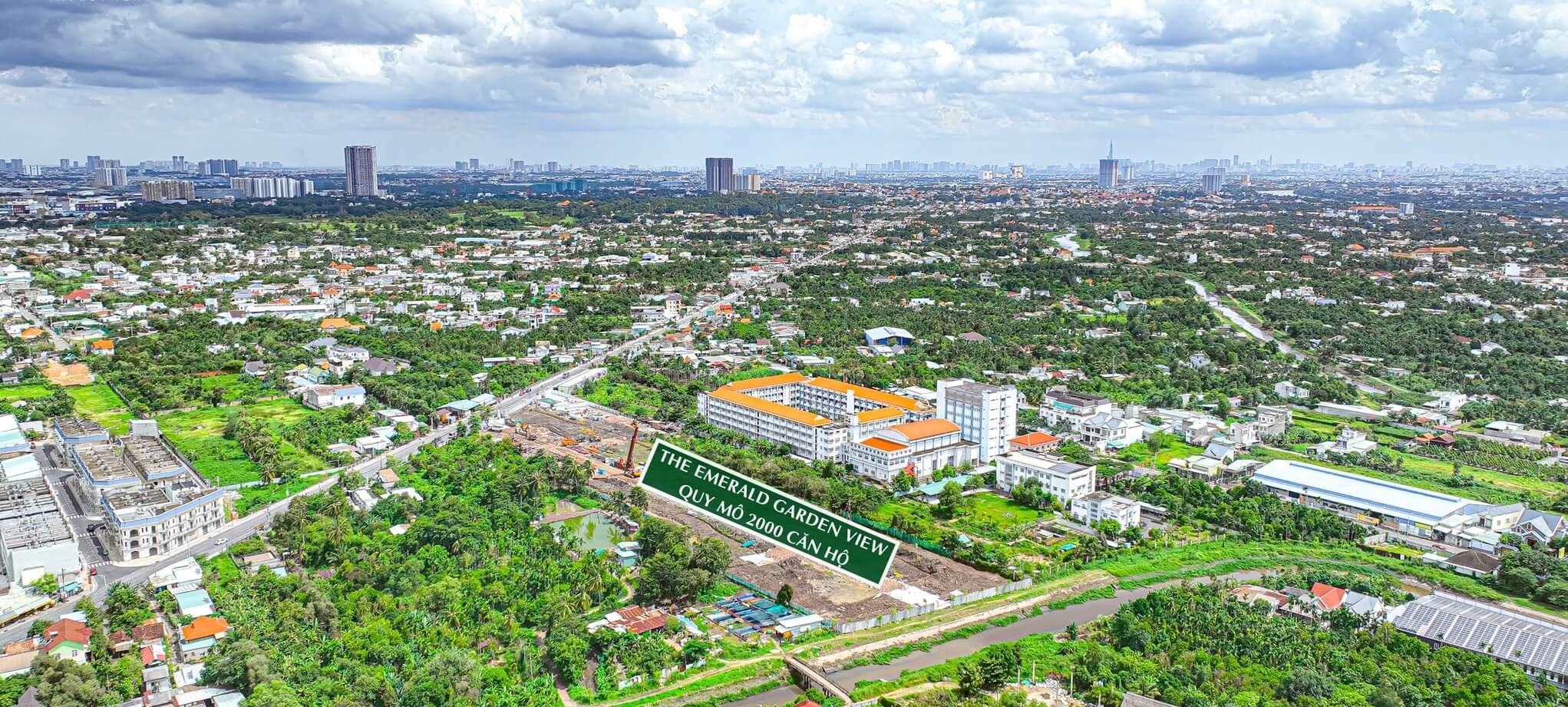 Vị trí dự án The Emerald Boulevard tại Thuận An, Bình Dương